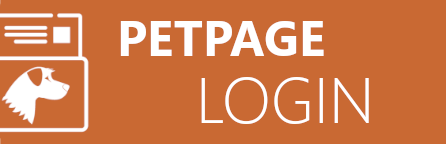 PetPage Login Button